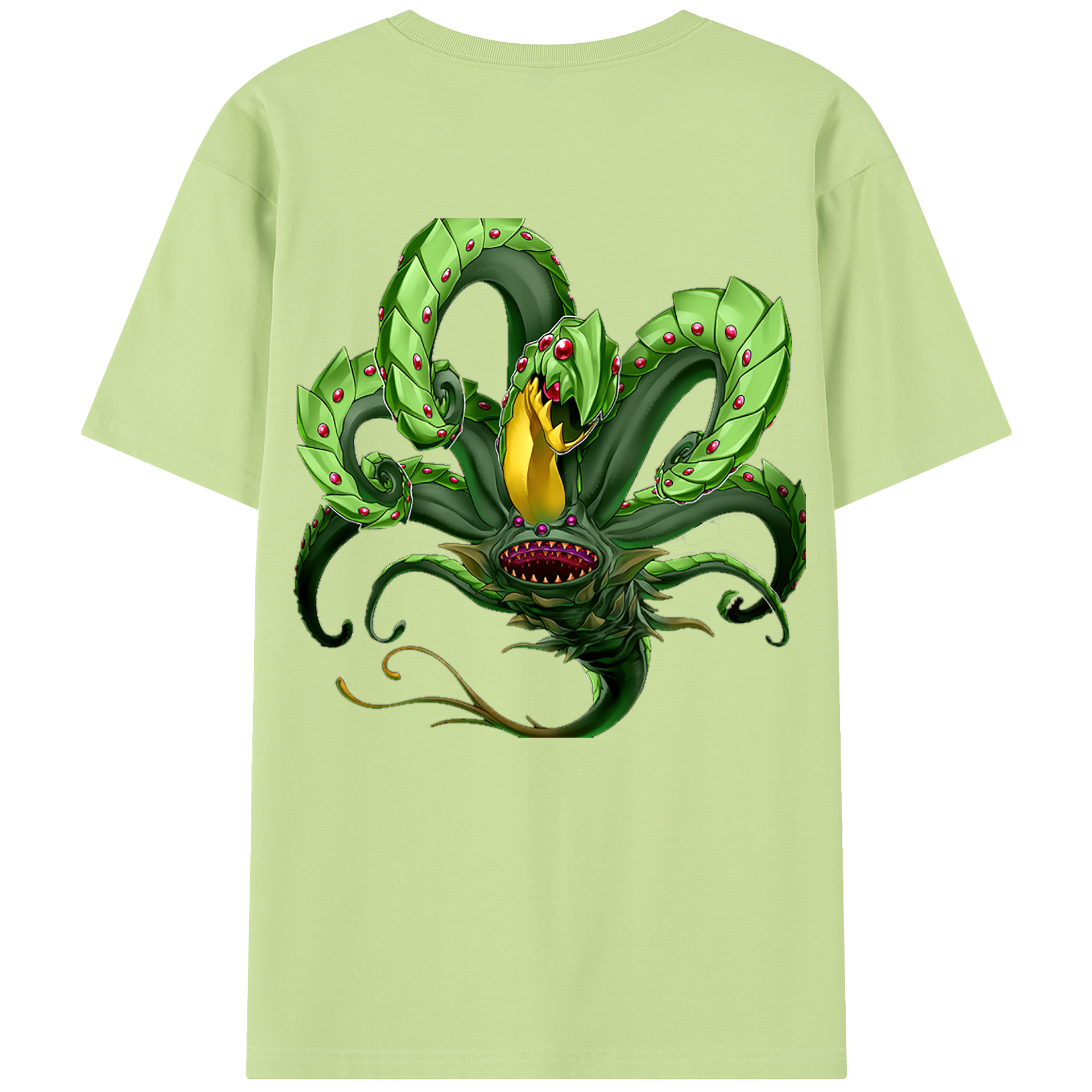 （画像用） 遊☆戯☆王 Yu-Gi-Oh! 綿100％半袖Tシャツ（背面プリント）